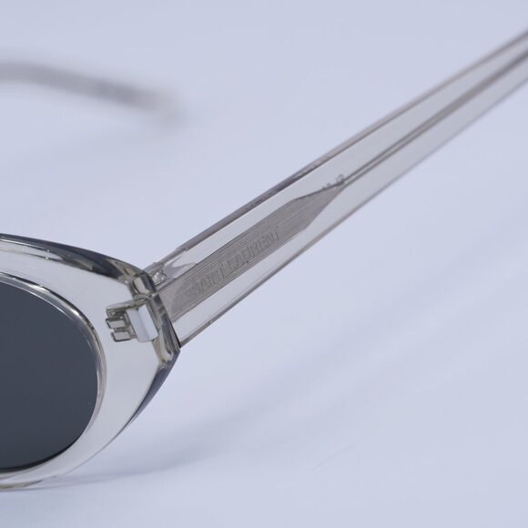 🕶️ New Saint Laurent SL567 003 Sunglasses - Beige Frame, Grey Lenses - Picture 4 of 10